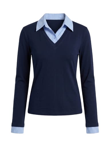 بلوز زنانه شارلوت Navy Midnight