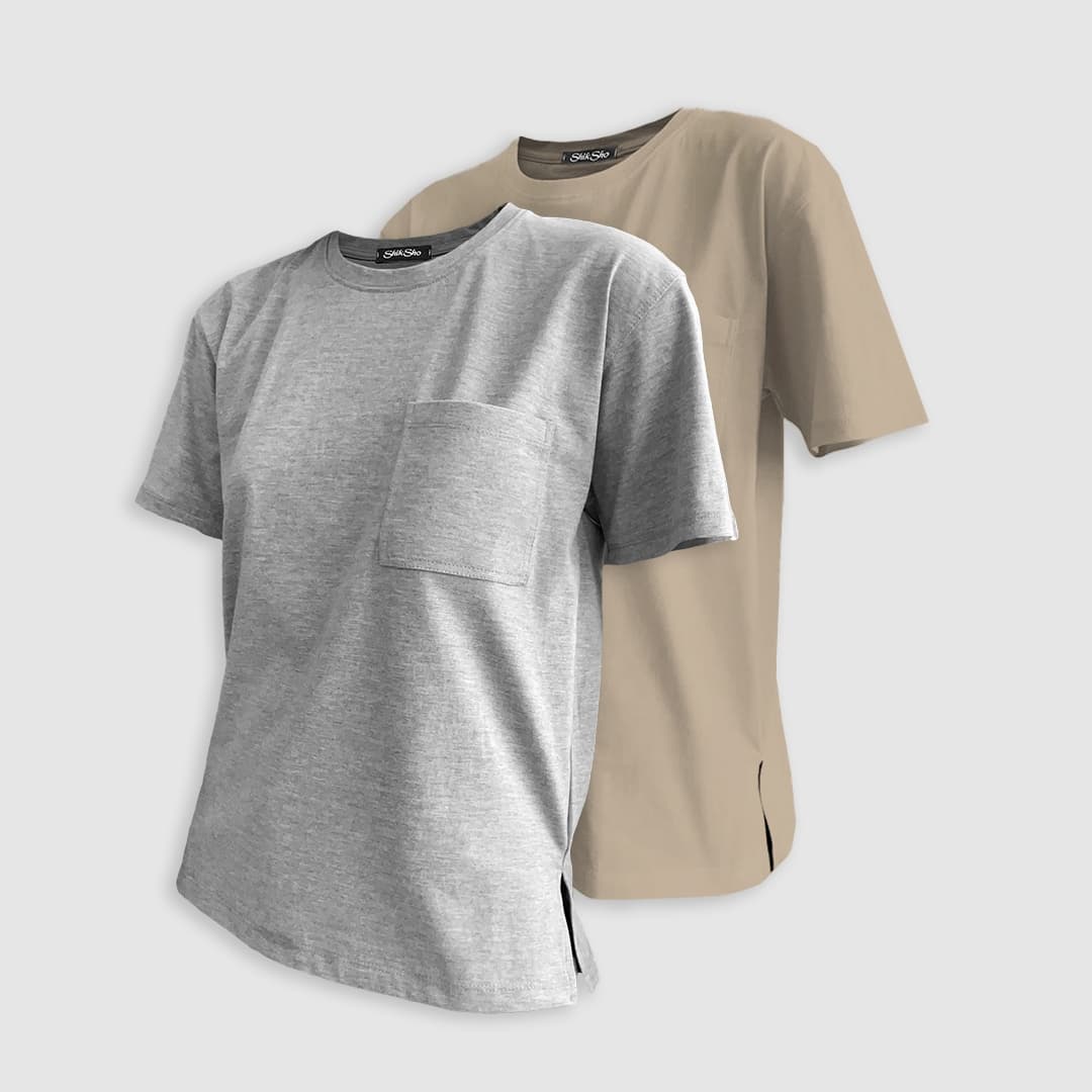 تیشرت جیبدار basic