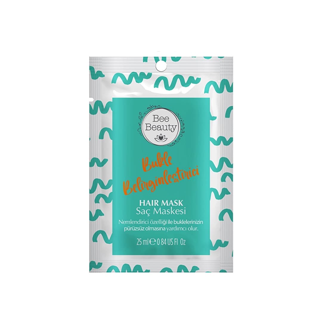 ماسک مو Bee Beauty مدل تقویتکننده فر (Bukle) حجم 25 میل