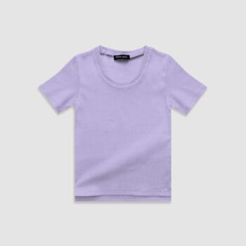 تیشرت بیسیک فیت Wishi مدل چاکدار