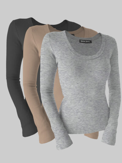 بلوز زنانه یقه گرد Armis