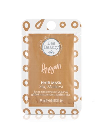ماسک مو آرگان Bee Beauty حجم 25 میل