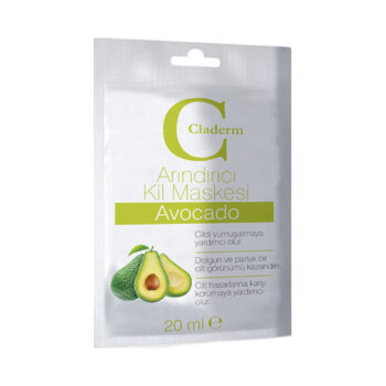 ماسک خاک رس آووکادو Claderm