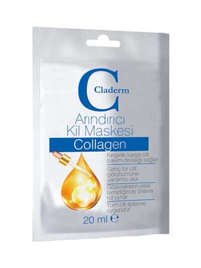 ماسک خاک رس کلاژن Claderm