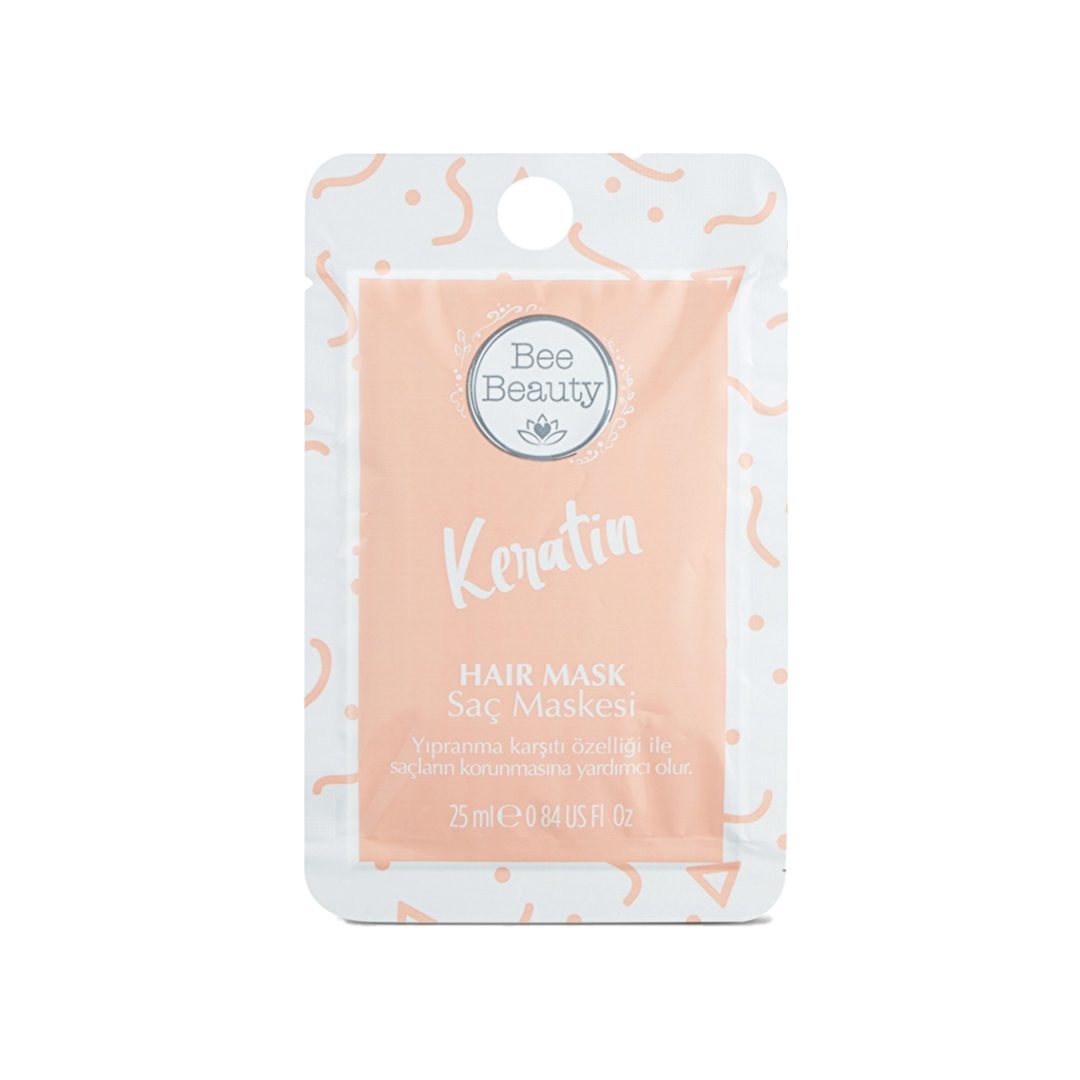ماسک مو کراتین Bee Beauty حجم 25 میل