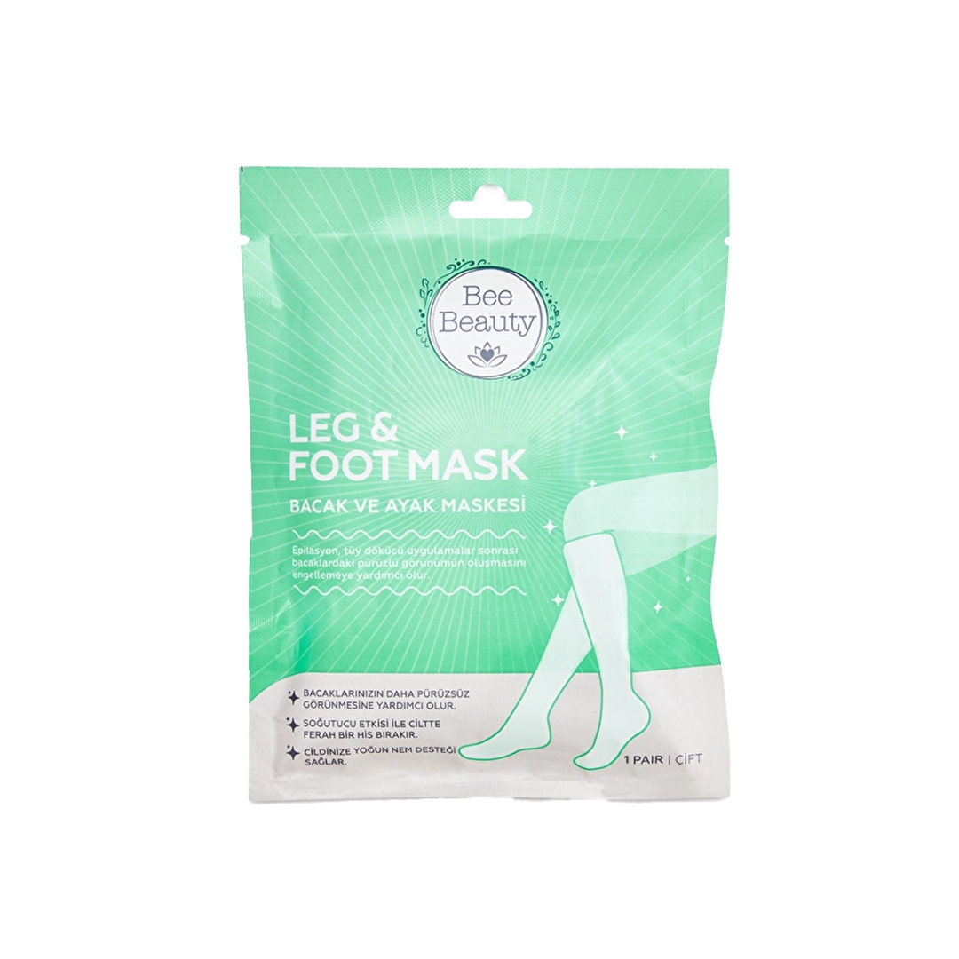 ماسک پا و ساق مرطوبکننده Bee Beauty