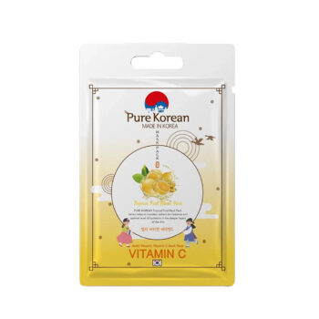 ماسک ورقه‌ای صورت ویتامین C Pure Korean