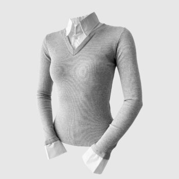 بلوز اولدمانی Charlotte مدل ملانژ