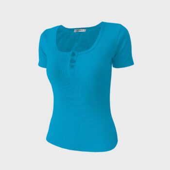 تیشرت ۳ دکمه Dina